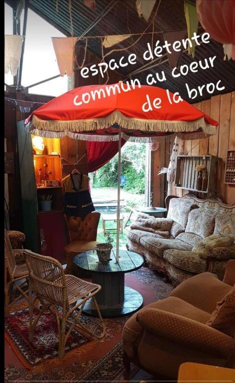 La Cabane De Mimi La Sardine Saint-Gervais en-Belin Экстерьер фото